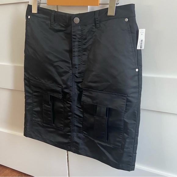 Joe Fresh Black Nylon Cargo Skirt - Picture 8 of 13